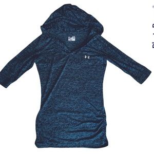 Under Armour light half sleeve tunic workout grey
